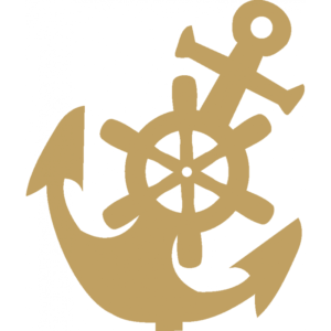 αγκυρα με τιμόνι επιτραπέζια 2650χ8x30 Mdf 3 08 226