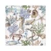 Hand Drawn,watercolor,sea,pattern,with,underwater,object.,underwater,repeated,background