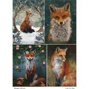 A4 1064 Ricepaper Tuja Collection 