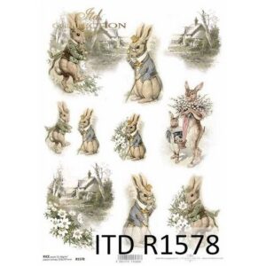 R1578 Rizoxarto Decoupage Itd A4