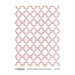 ριζόχαρτο μεταλλικό 42χ31 εκ