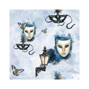 Pattern,with,theatrical,elements.,watercolor,background,for,the,design,of