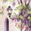 Paper Napkin Ti Flair Lantern Among Westeria Bloom 344626q