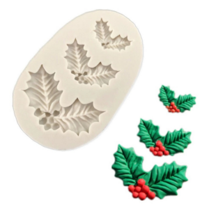 Screenshot 2021 07 09 At 20 38 34 Καλούπι σιλικόνης Χριστουγεννιάτικα γκι 24 48cm Decomagia