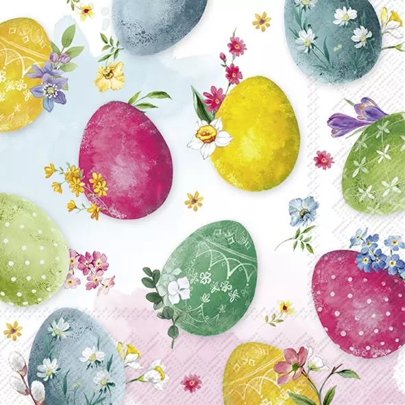 Eggs Painting 33x33 L1033000 Eggs Painting 33x33 L1033000