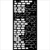 Stamperia Art Of Travelling Bricks Stencil Kstdl110