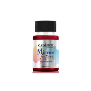 Mirror Festival Glass Paint Red 50 Ml