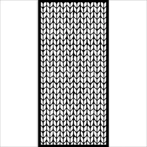 Stamperia Whispering Woods Knitting Pattern Stencil Kstdl129