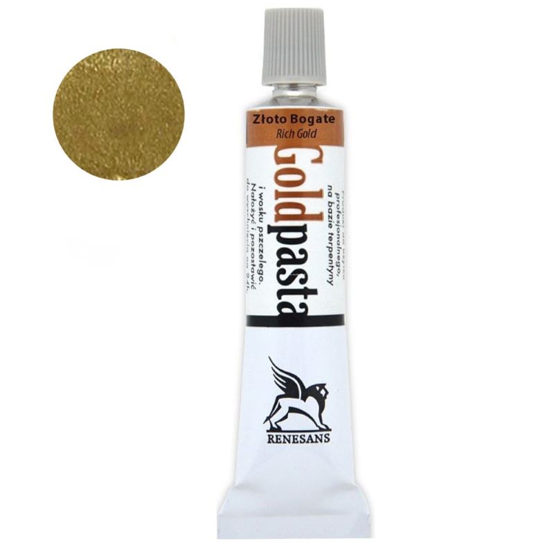 Pasta Metalica Renesans 20ml Rich Gold Pasta Metalica Renesans 20ml Rich Gold