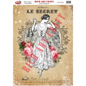 8303 Rizoxarta Decoupage Ntekoupaz Rice Papers Rich