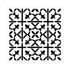 Tiles Stencil 30x30 εκ