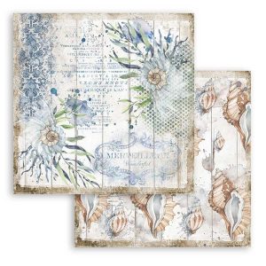 Xarti Scrapbooking 30x30cm Stamperia Romantic Sea Dream Shells 1200x1200