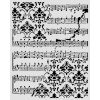 Stamperia Symphony Thick Stencils 20x25cm Ccore An 1 
