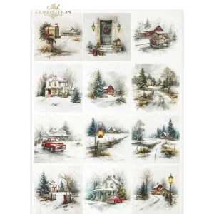 2861winterfarmhousescenes